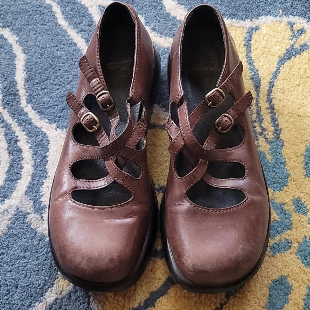 Dansko Mary Jane's.